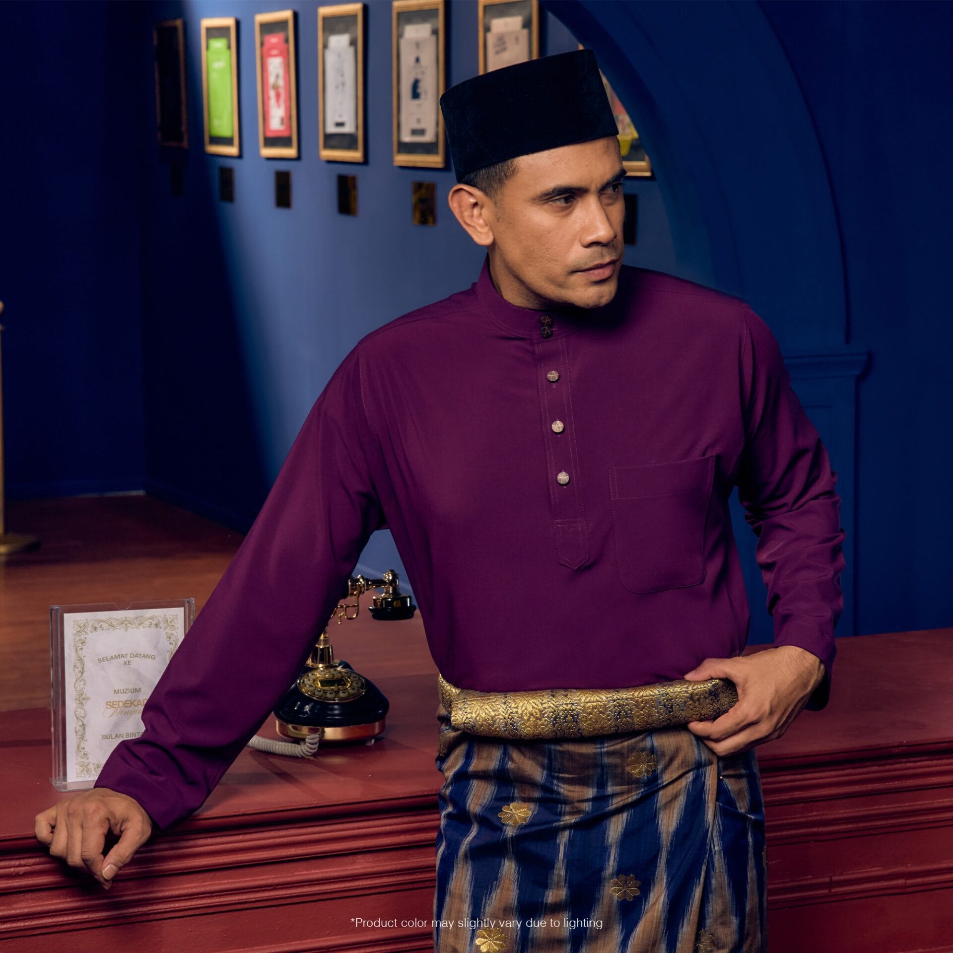 bulan bintang Baju Melayu Bulan Bintang